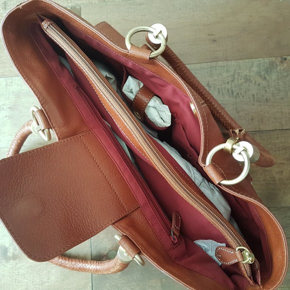 Jones New York Women's Dark Brown Handbag (NEW) - Picture 8 of 13